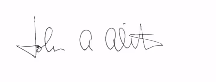 John Alito signature